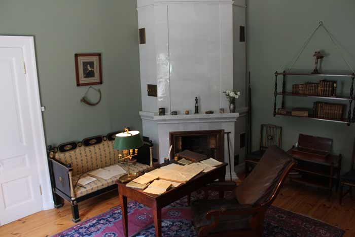 Study room of Alexander Pushkin i Mikhailovskoe